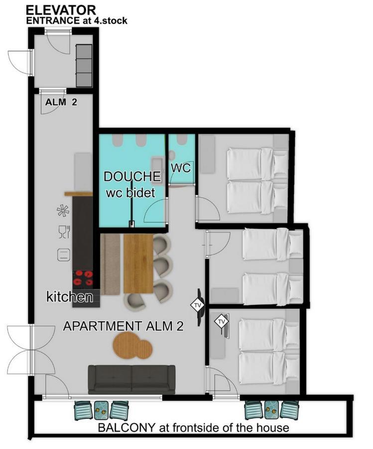 Alm Appartements Zellamsee Zell am See Zewnętrze zdjęcie